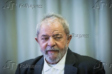 Lula na reunio do conselho da presidncia do PT em So Paulo