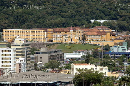 Vista area do Hospital de Caridade