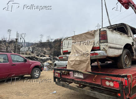 Estragos em Via del Mar causados por incndios florestais