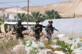 Shooting incident near Jericho in the Israeli-occupied West Bank