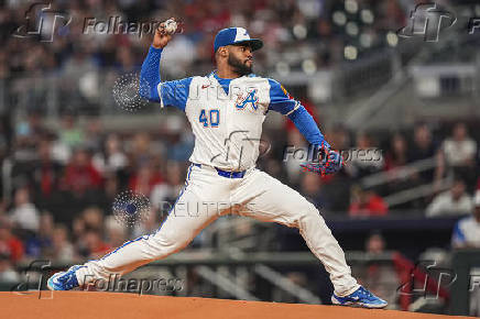 MLB: Kansas City Royals at Atlanta Braves