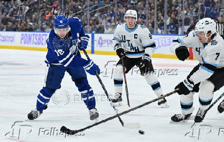 NHL: Utah at Toronto Maple Leafs