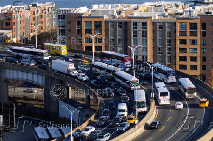 The day before Thanksgiving travel in New Jersey