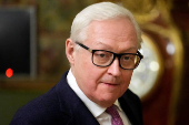 FILE PHOTO: Russian Deputy Foreign Minister Sergei Ryabkov attends a meeting in Moscow