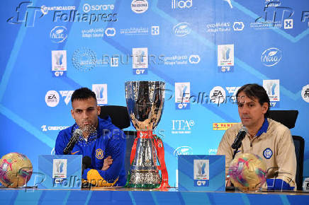 Italian Super Cup - Final - Inter Milan Press Conference