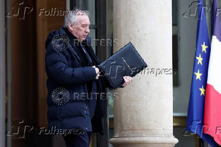 Weekly cabinet meeting at the Elysee Palace in Paris