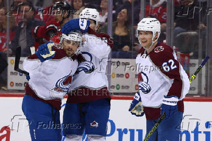 Folhapress Fotos NHL Colorado Avalanche At New Jersey Devils