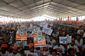 Election campaign rally by Prime Minister Narendra Modi in Balurghat