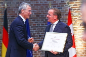 NATO Secretary General Stoltenberg visits Berlin