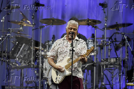 Show de Lulu Santos no palco Mundo do Rock in Rio