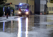 Aftermath of heavy rainfall in Austria