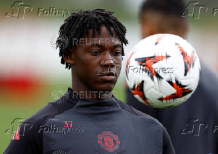 FILE PHOTO: Europa League - Manchester United Training