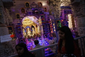 Diwali celebrations at Neasden Temple in London