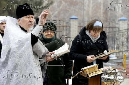 Epiphany celebration in Kyrgyzstan