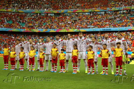 Folhapress - Fotos - Espanha x Holanda - Copa 2014