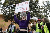 University of Southern California Solidarity Gaza Occupation Demonstration