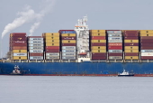 Refloat and transit of Dali cargo vessel that struck the FS Key Bridge in Baltimore