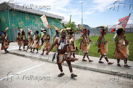 Pope Francis visits Papua New Guinea