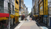 Rua da abandonada no Recife