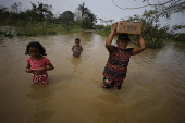 Typhoon Yinxing aftermath in northern Luzon island