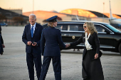 US President Joe Biden departs for Nantucket