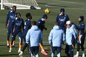 Entrenamiento del Real Madrid