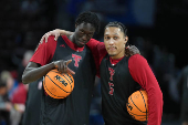 NCAA Basketball: NCAA Tournament First Round Practice-Wichita