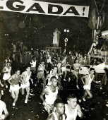 Atletas largam na Corrida de So Silvestre em 1956