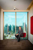 Retrato de Eduardo Alcalay, presidente do Bank of America Merrill Lynch 