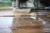 Chuva causa estragos em avenida de Campinas
