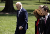 US President Joe Biden returns to the White House after trip to New York