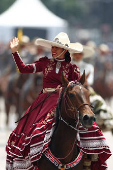 Military parade to celebrate the Independence Day hosted by President Andres Manuel Lopez Obrador, in Mexico City