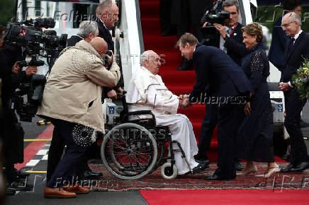 Pope Francis visits Luxembourg