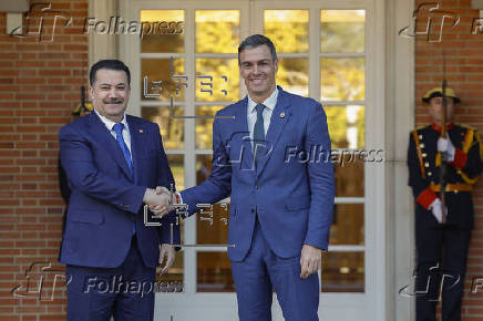 El presidente del Gobierno, Pedro Snchez, recibe al primer ministro de Irak Mohammad Shia Al Sudani