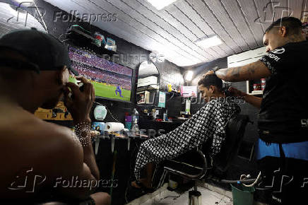 Copa Libertadores - Fans gather in Brazil to watch the Libertadores Final