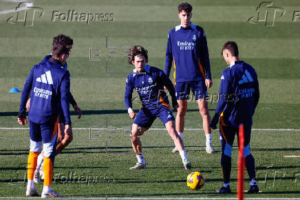 Entrenamiento del Real Madrid