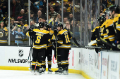 NHL: Columbus Blue Jackets at Boston Bruins