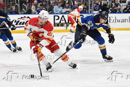 NHL: Calgary Flames at St. Louis Blues