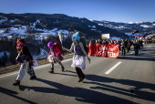 Anti World Economic Forum (WEF) protest