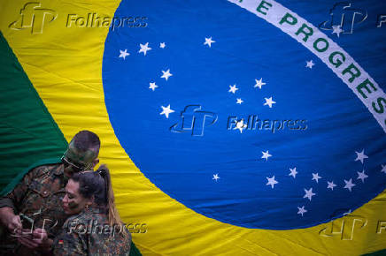 Folhapress Fotos Bolsonaristas Pedem Interven O Federal Durante