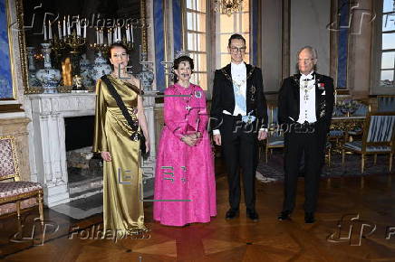 Finnish President Alexander Stubb on State visit to Sweden