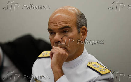 O comandante da Marinha, Almirante Marcos Sampaio Olsen