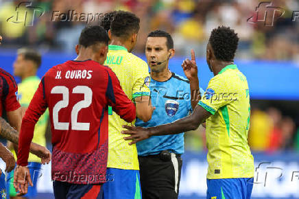Partida entre Brasil e Costa Rica valida pela Copa America