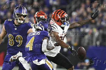 NFL: Cincinnati Bengals at Baltimore Ravens