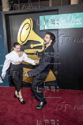 2024 Latin Grammy Academy Person of the Year red carpet