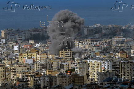 Israel carries airstrike on the Dahieh district, south of Beirut