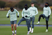 Europa League - Tottenham Hotspur Training