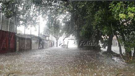 Forte chuva alaga zona sul de So Paulo