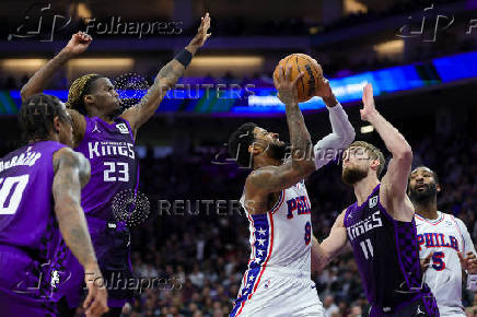 NBA: Philadelphia 76ers at Sacramento Kings