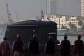 Three Indian Navy warships commissioned in Mumbai